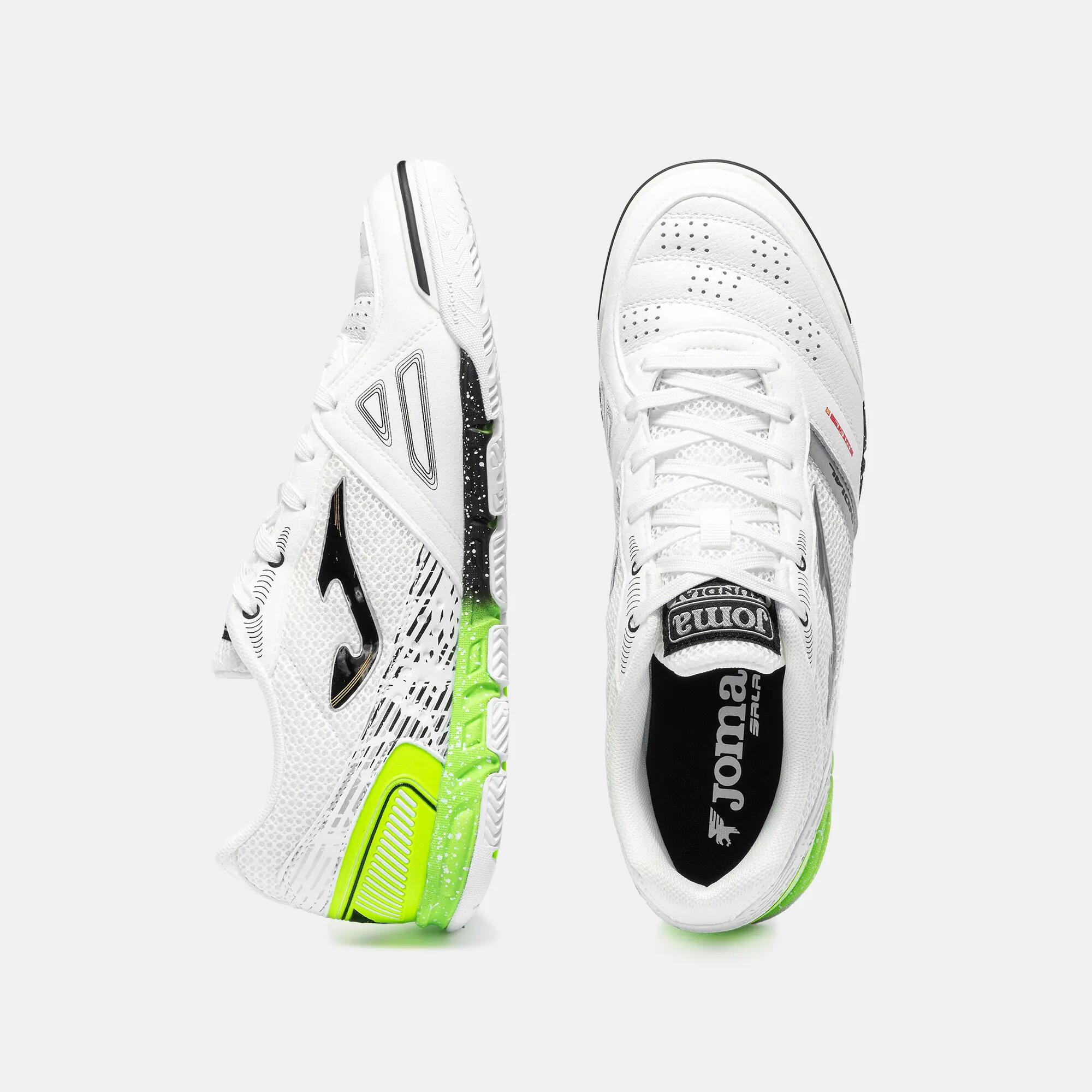 Zapatillas Fútbol Sala Adulto Joma Mundial 26 IN Blanco 4/5