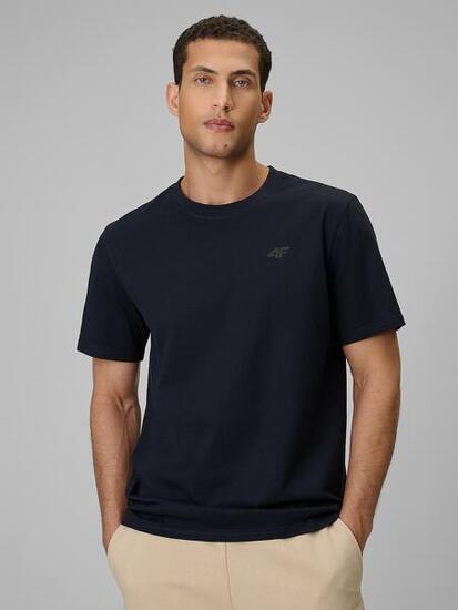 T-shirt bawełniany męski 4F 4FRSS26TTSHM4087