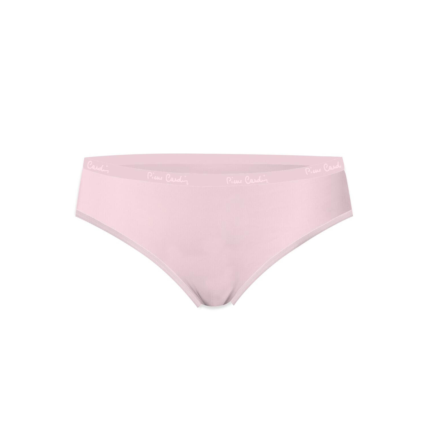 Lot de 3 slips femme  en coton uni et imprimé ceinture fine 2cm BGP 4/5