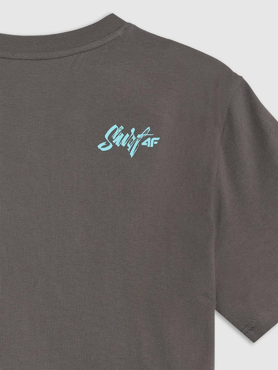 T-shirt bawełniany męski 4F 4FRSS26TTSHM4295 5/7