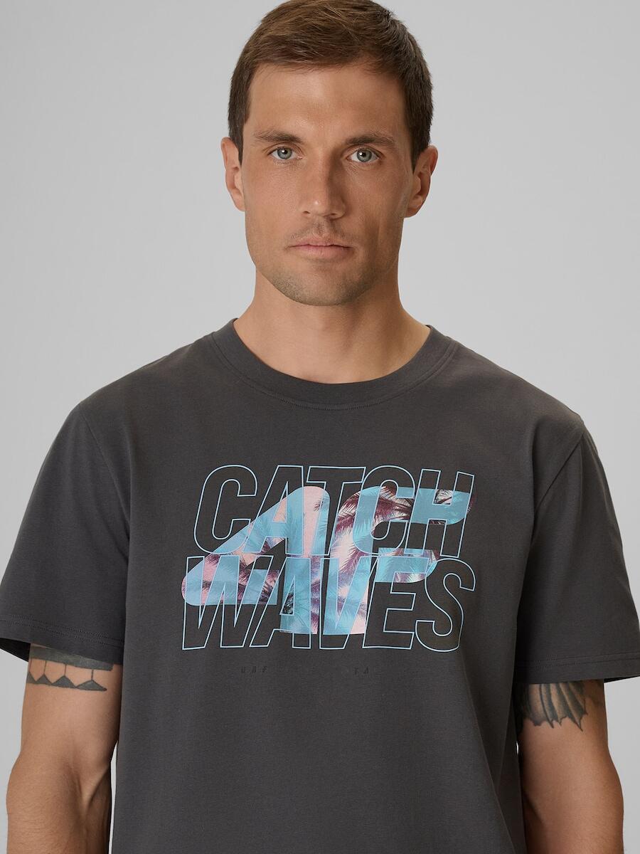 T-shirt bawełniany męski 4F 4FRSS26TTSHM4295 4/7