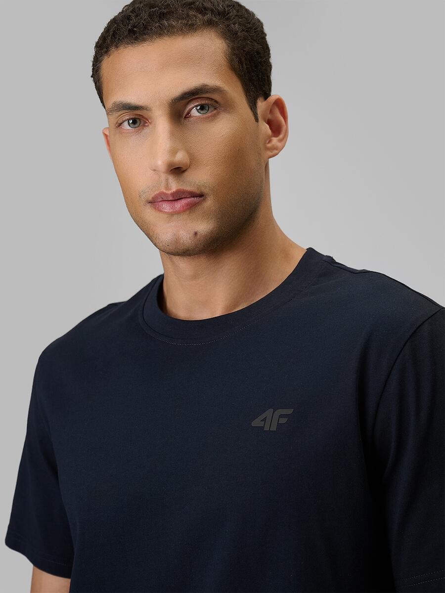 T-shirt bawełniany męski 4F 4FRSS26TTSHM4087 4/6