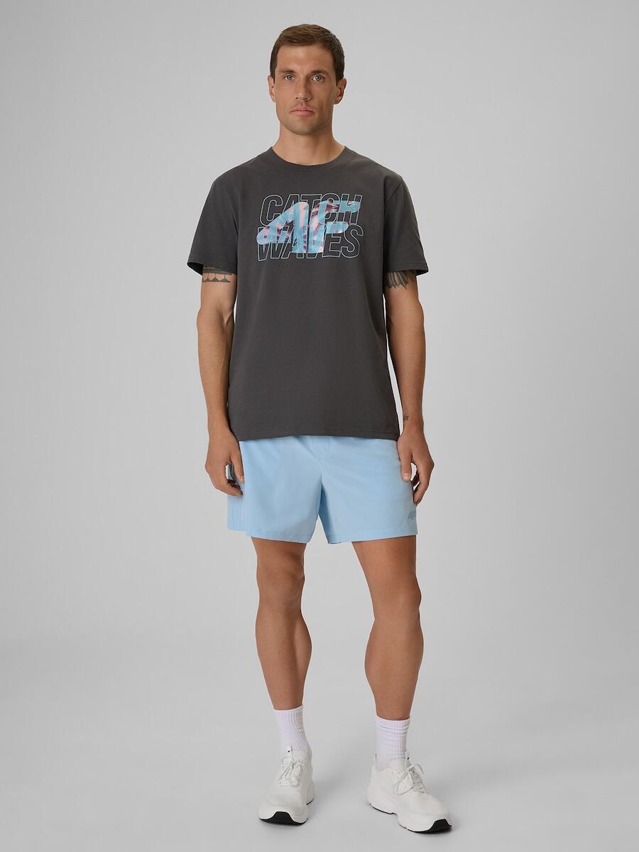 T-shirt bawełniany męski 4F 4FRSS26TTSHM4295 3/7