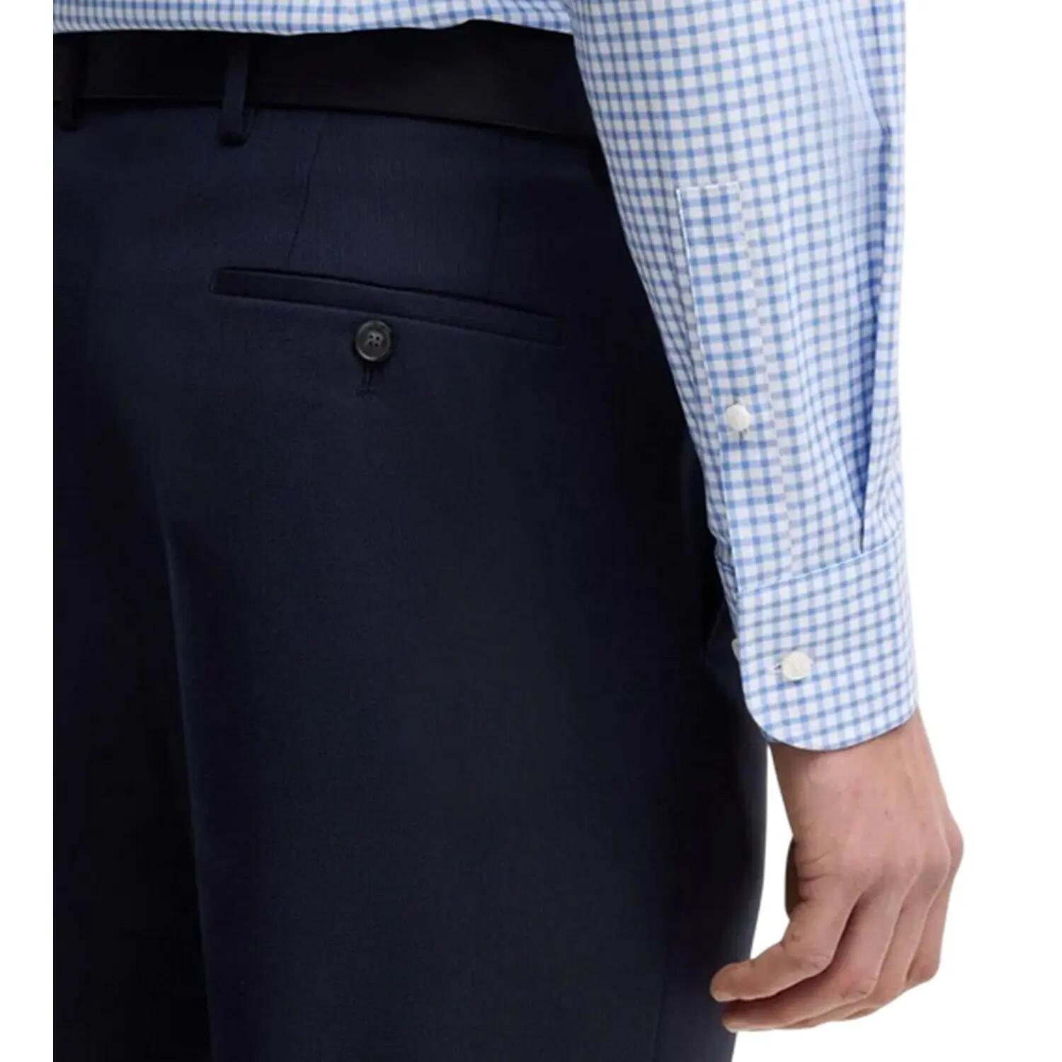 HHank Camicia Uomo Boss H-Hank Blu Pastello 4/5
