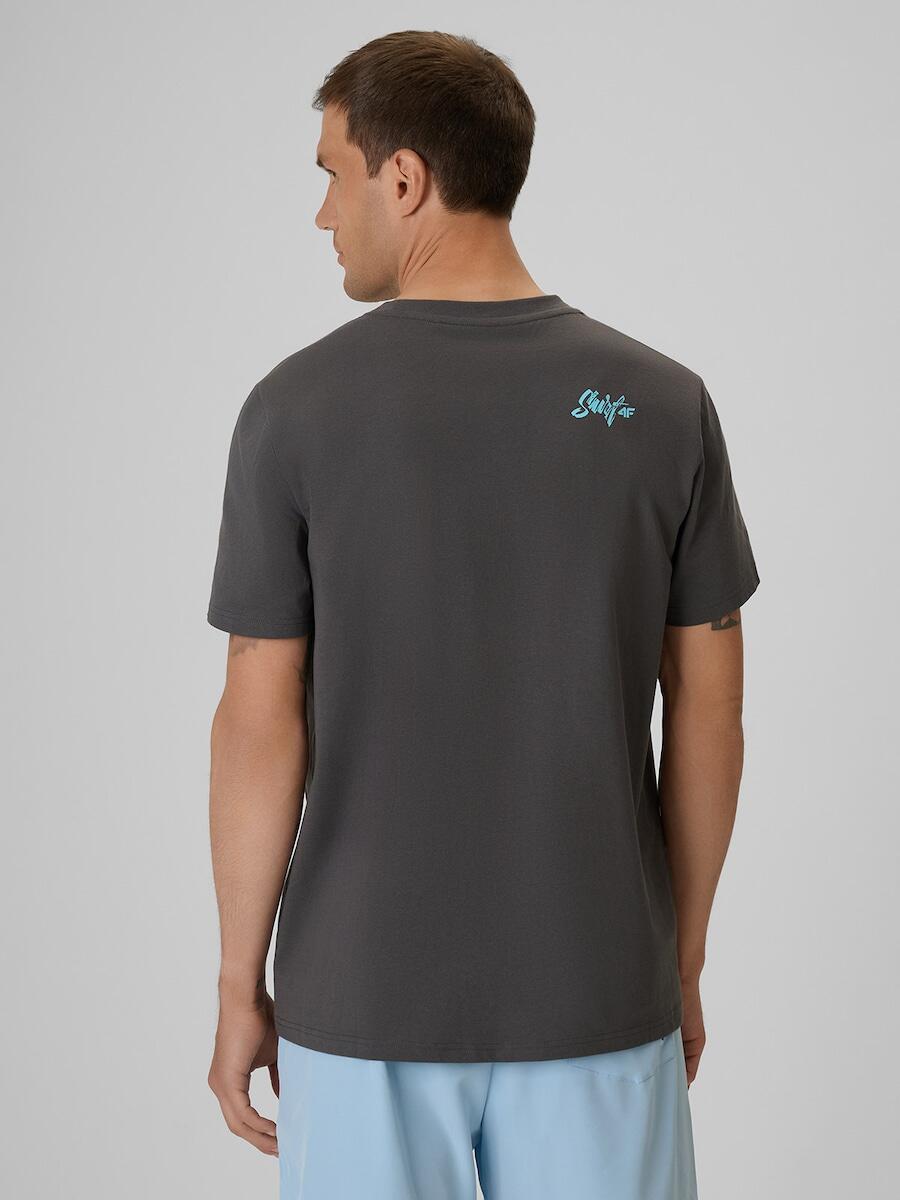 T-shirt bawełniany męski 4F 4FRSS26TTSHM4295 2/7