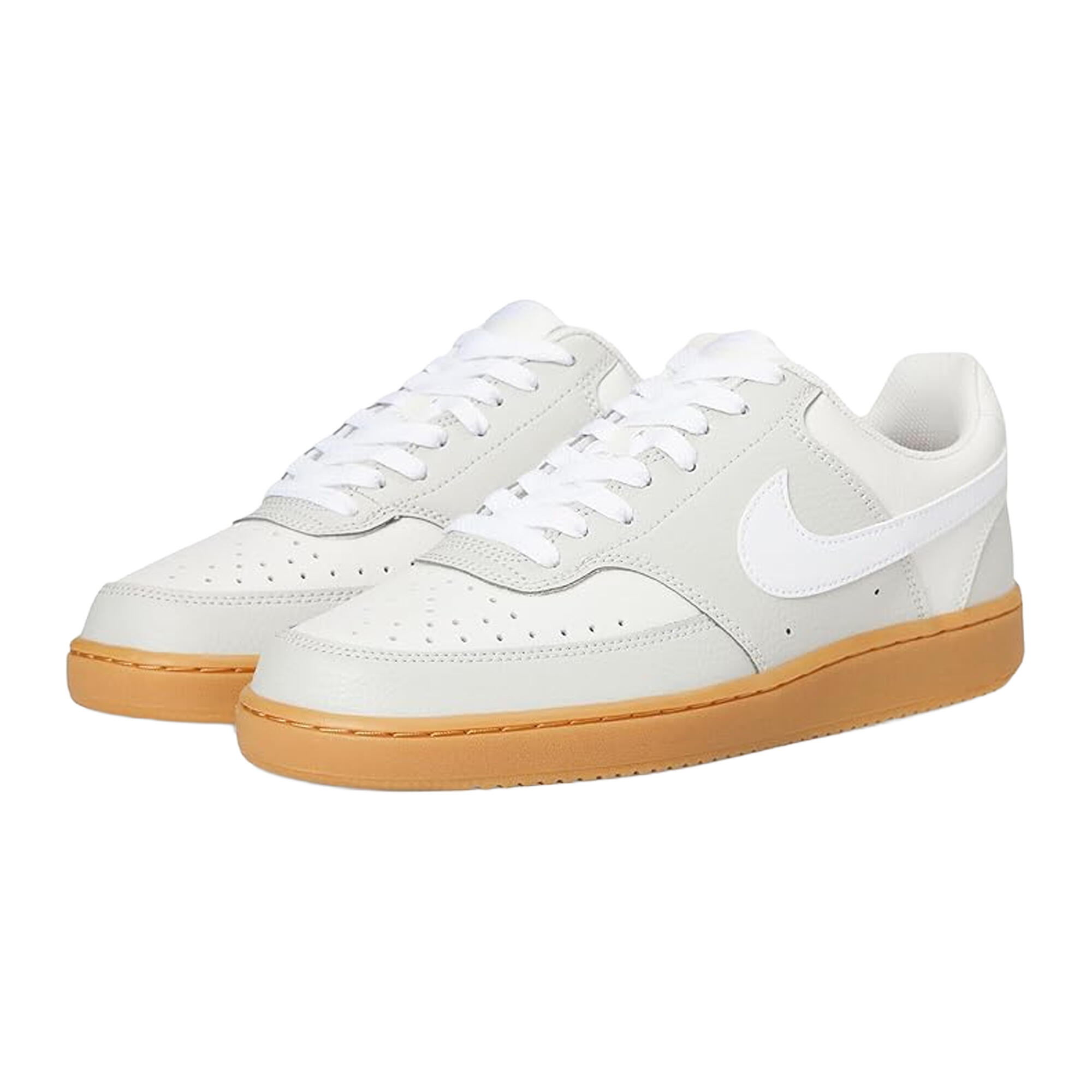 Womens/Ladies Vision Low Next Trainers (Bone/White/Gum) 4/4