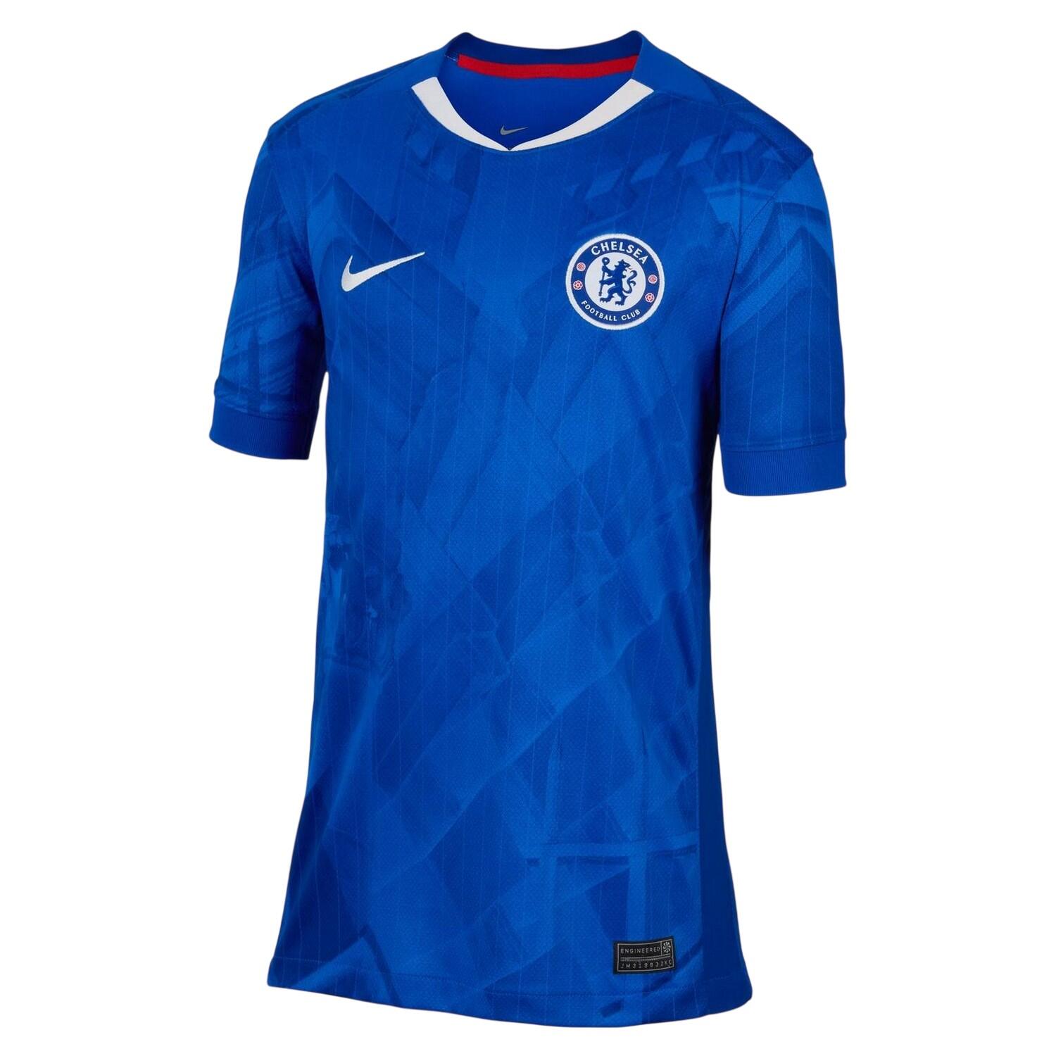 "202526" Heimtrikot für Kinder Blau/Weiß 2/4