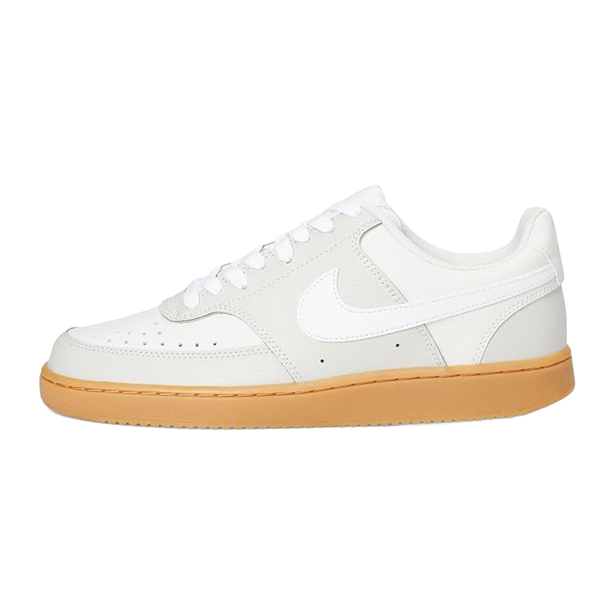 Womens/Ladies Vision Low Next Trainers (Bone/White/Gum) 3/4