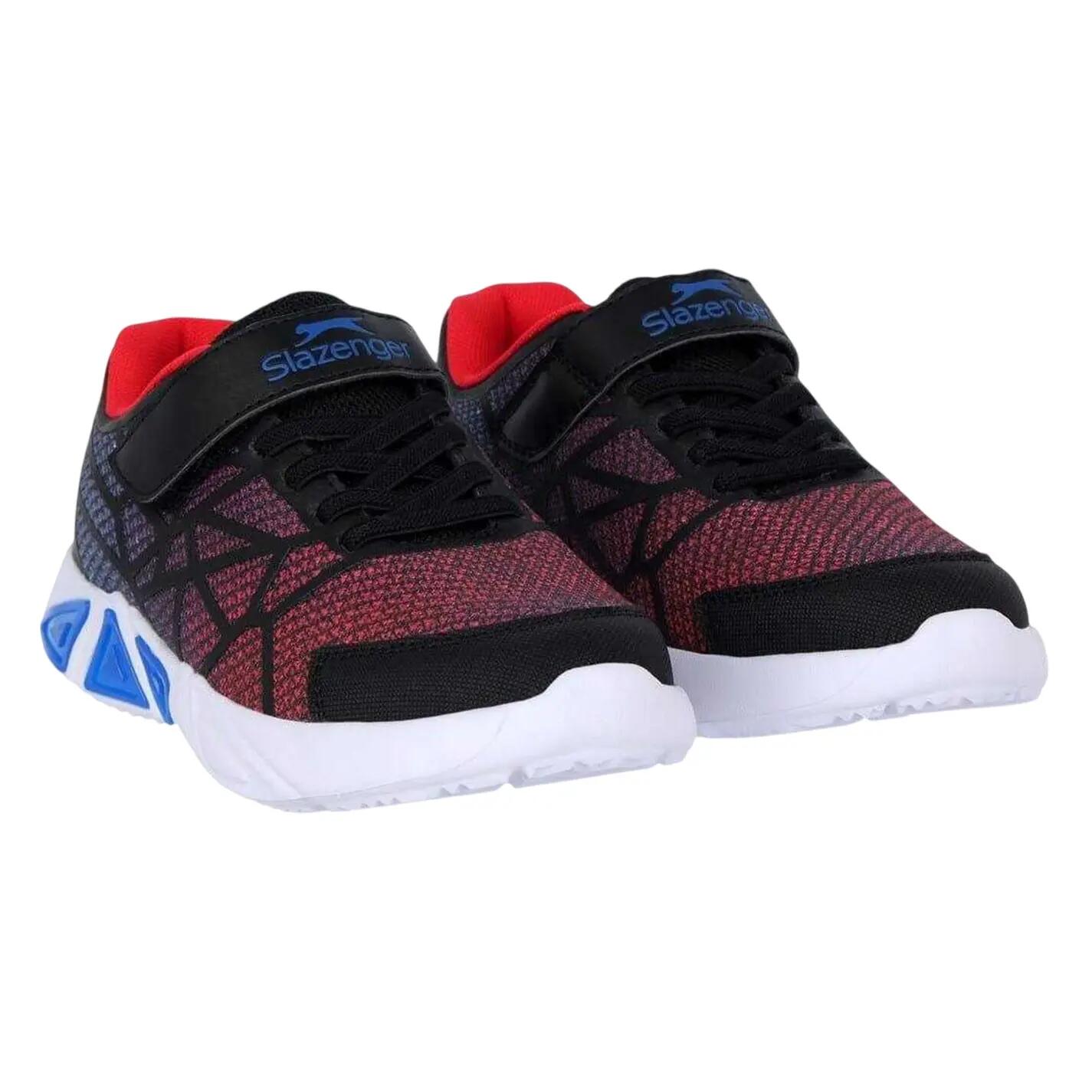 Childrens/Kids Go 2.0 Logo Flat Trainers (Black/Red) 5/5