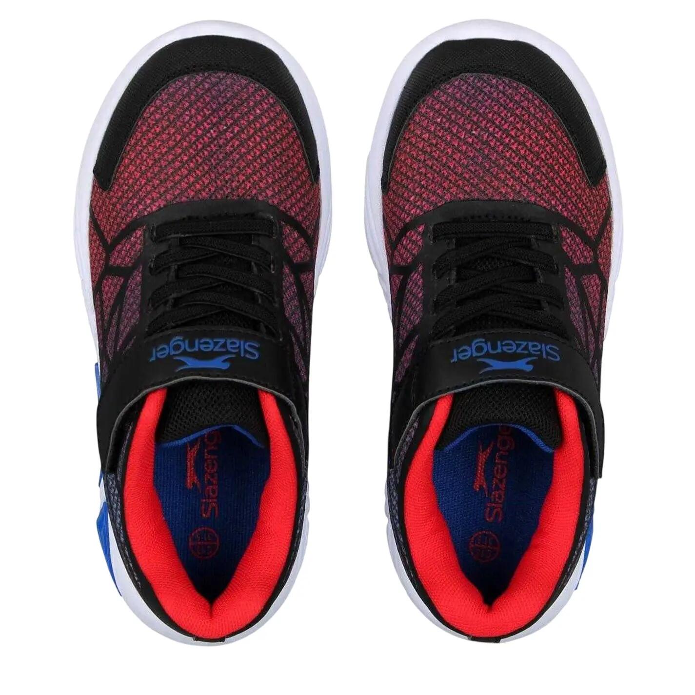 Childrens/Kids Go 2.0 Logo Flat Trainers (Black/Red) 4/5