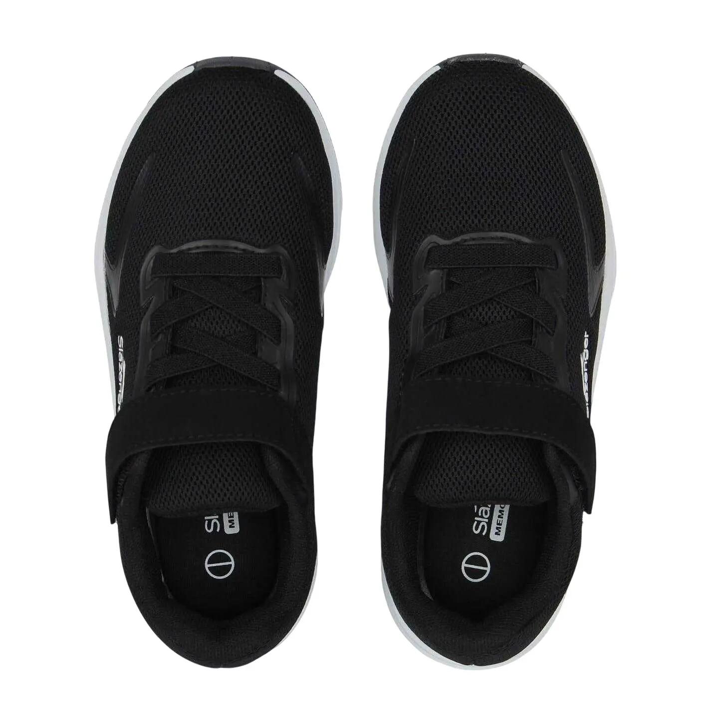 "Assent" Sneaker für , Klettverschluss Kinder Schwarz/Weiß 4/4