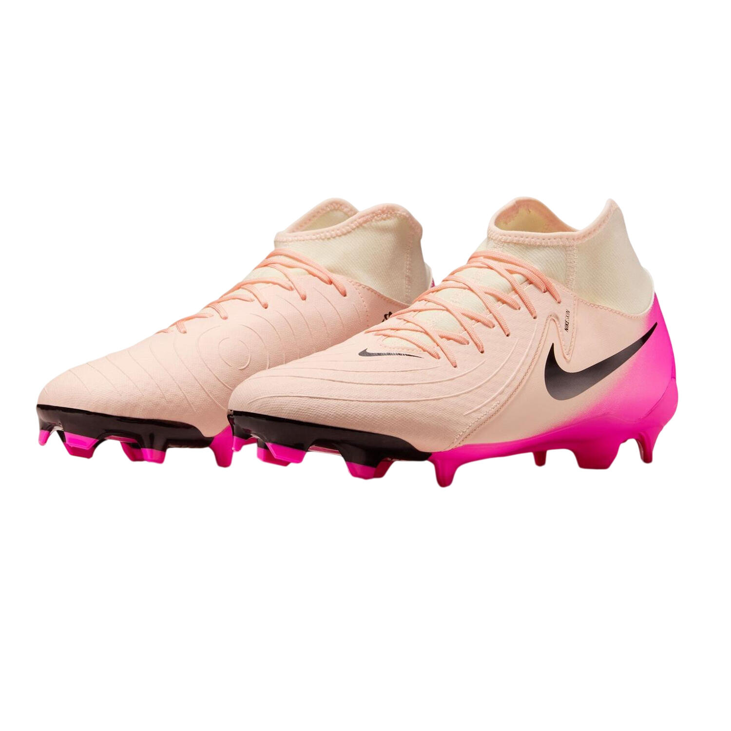 Chaussures De Foot Pour Terrain Ferme PHANTOM LUNA ACADEMY Homme (Orange / Rose) 6/6