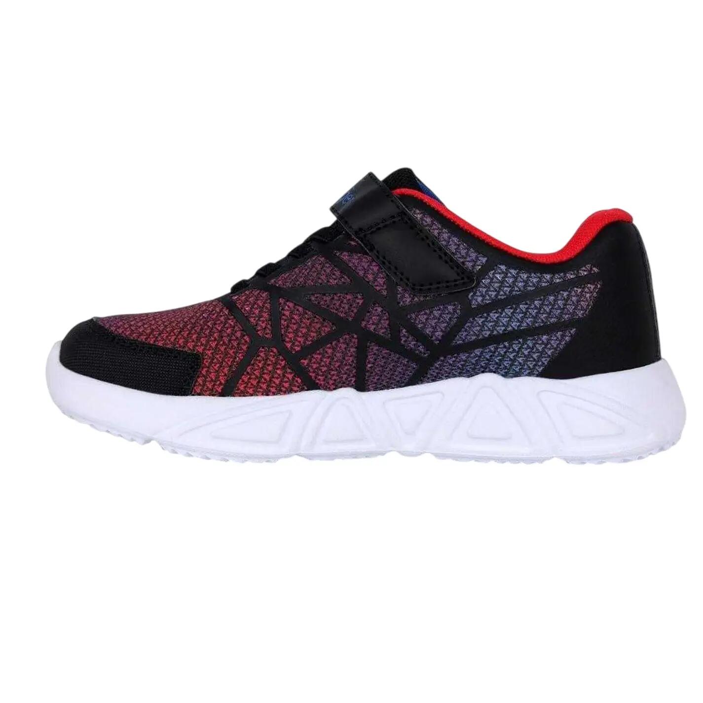 Childrens/Kids Go 2.0 Logo Flat Trainers (Black/Red) 3/5