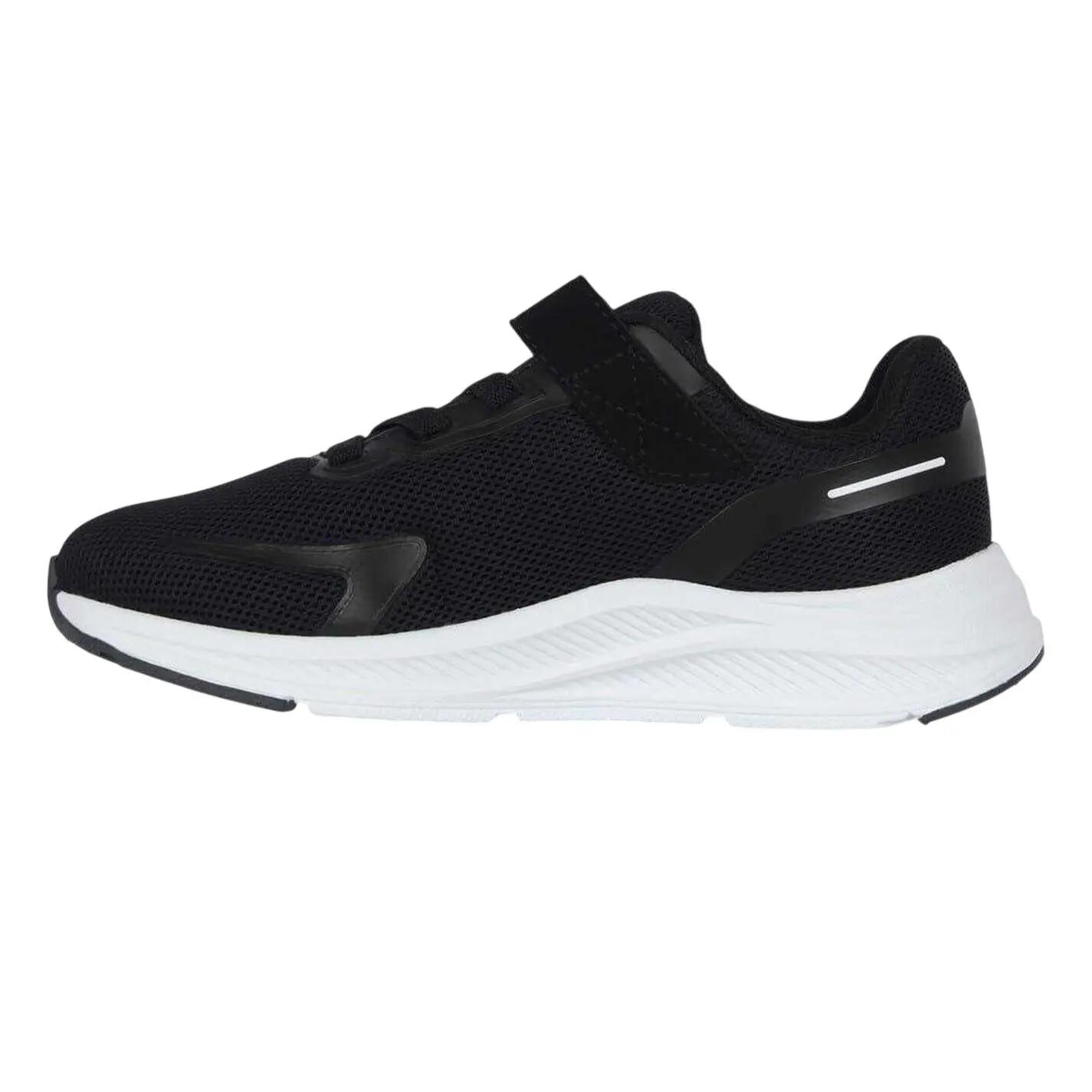 "Assent" Sneaker für , Klettverschluss Kinder Schwarz/Weiß 3/4
