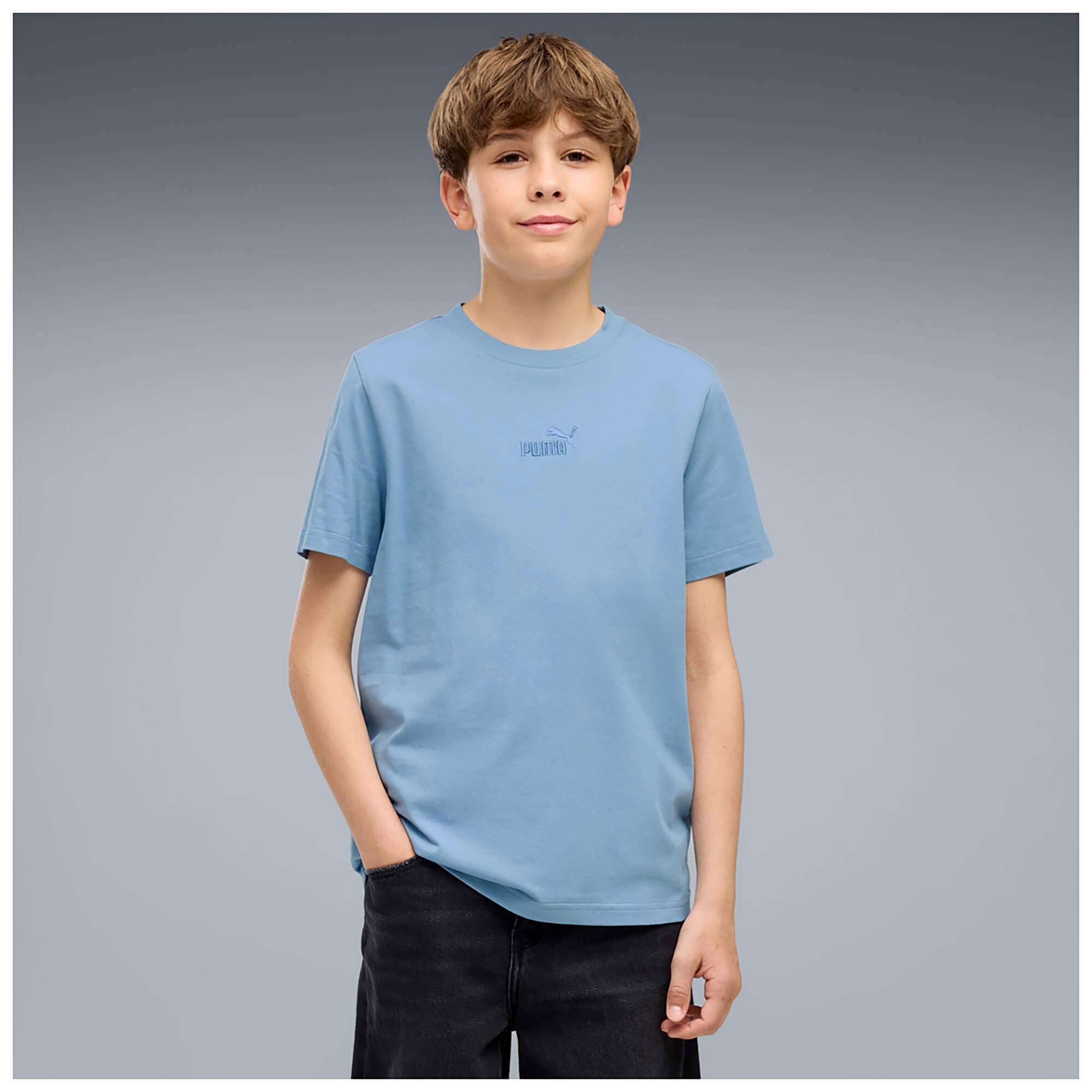 T-Shirt Puma Ess Small No.1 Logo Centered Tee B Criança 2/4