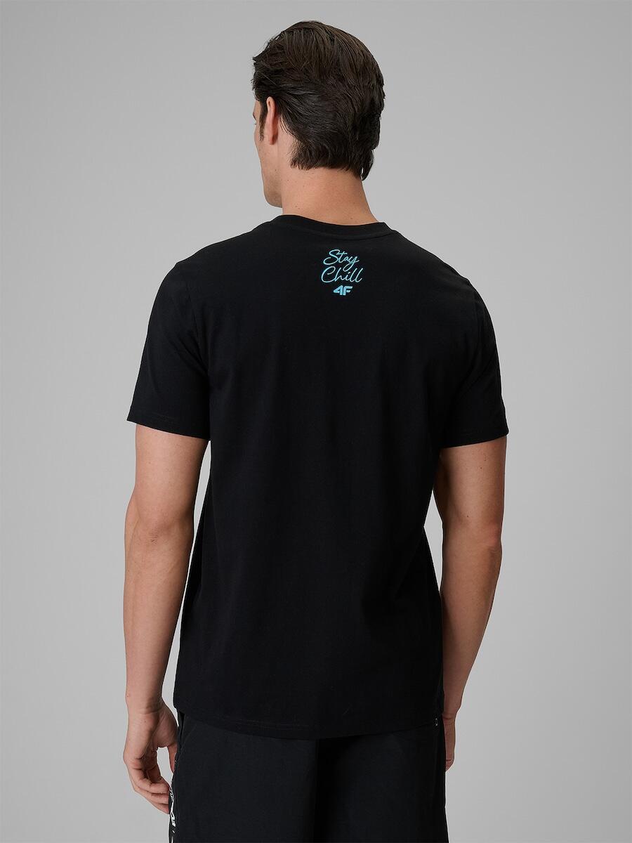 T-shirt bawełniany męski 4F 4FRSS26TTSHM4321 4/7