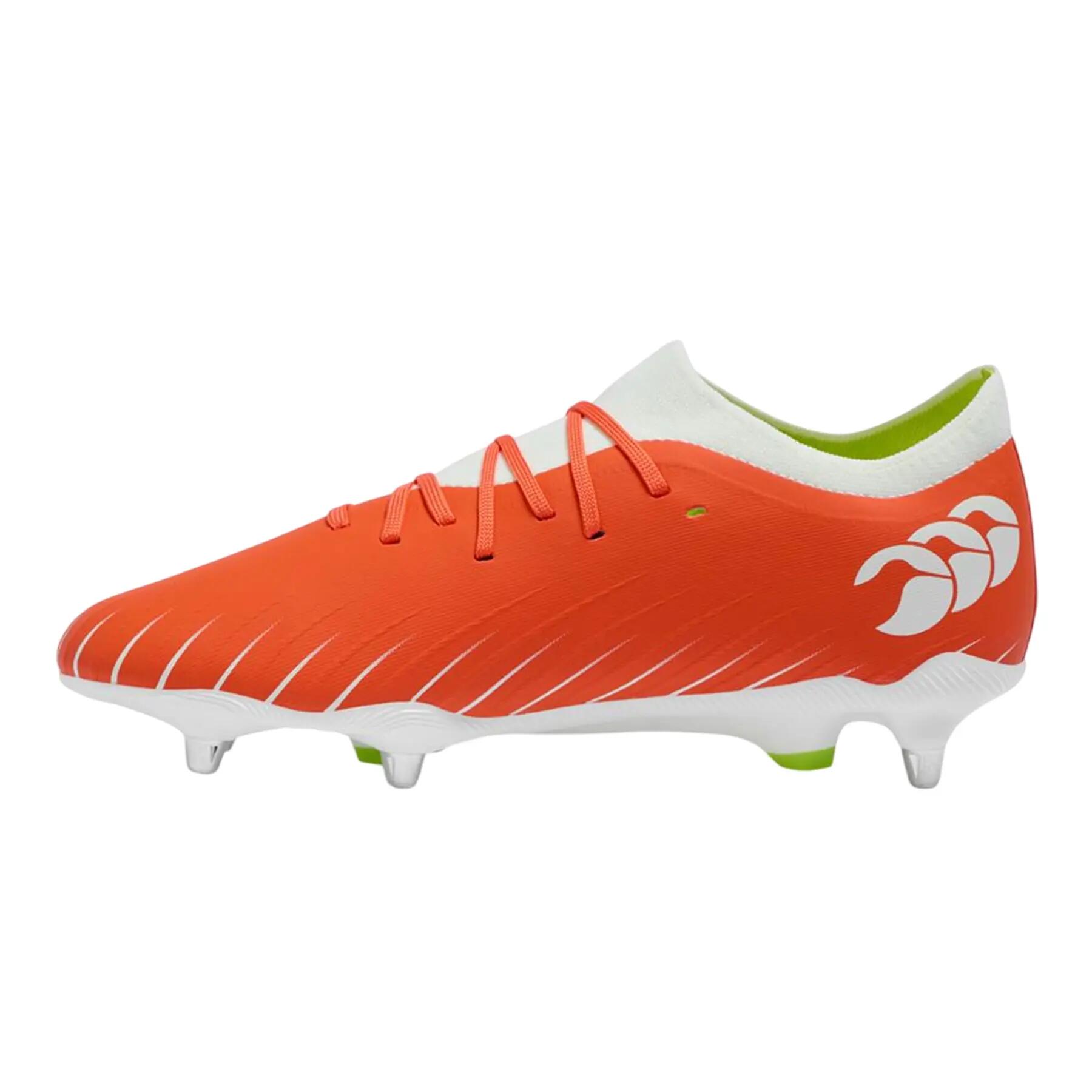 Mens Speed Falcon Team Soft Ground Rugby Boots (Tango) 2/4