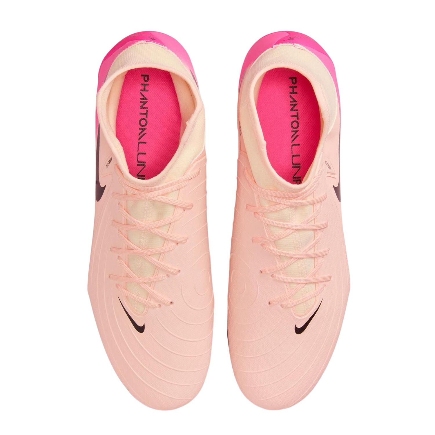 Chaussures De Foot Pour Terrain Ferme PHANTOM LUNA ACADEMY Homme (Orange / Rose) 4/6