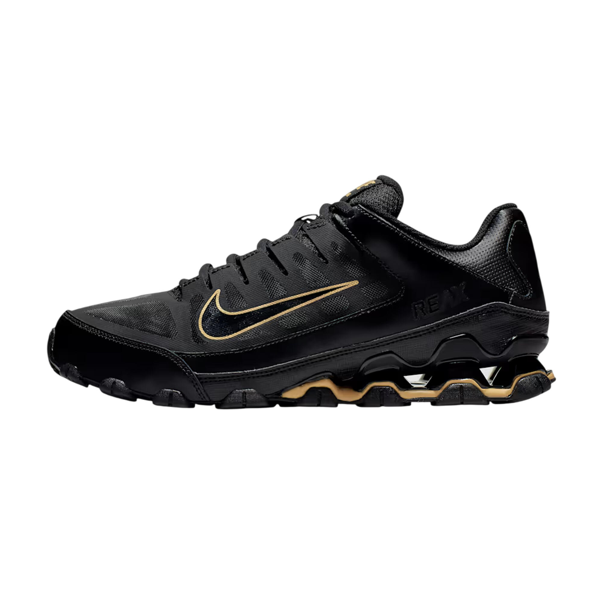 Baskets REAX TR Homme (Noir / Jaune Or) 3/4