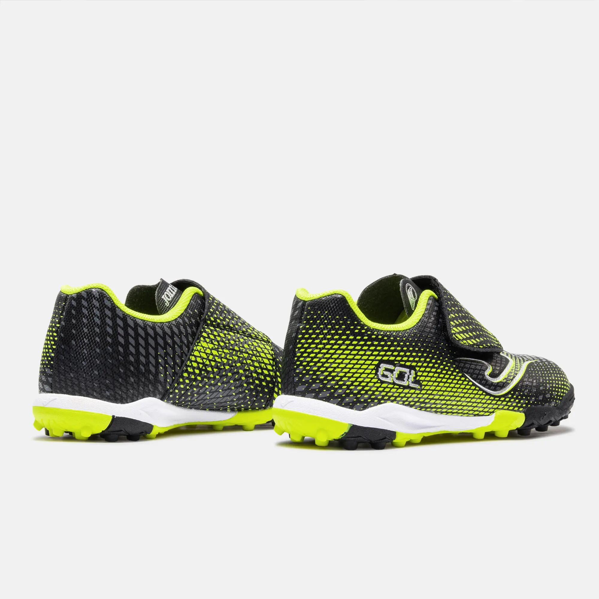 Botas Fútbol Fútbol Niños Joma Gol Jr 26 TF Negro 3/5