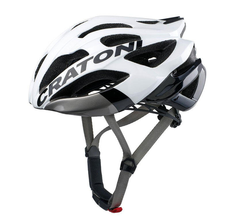 Casco bici da corsa C-Bolt bianco/nero lucido 2/7