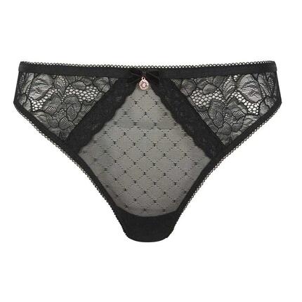 String Motif/style Floral ETTA Femme (Noir Vif)