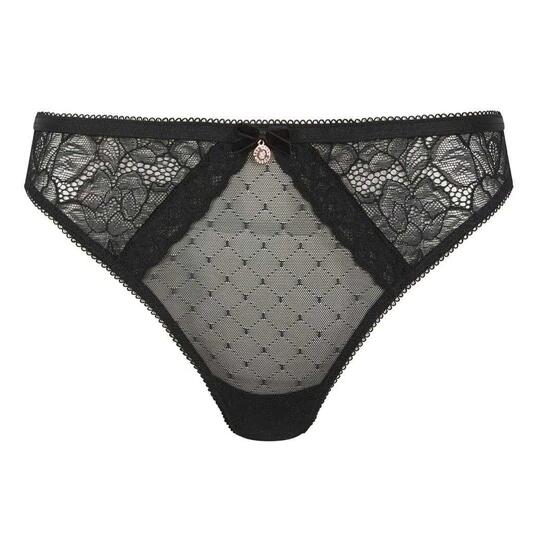 String Motif/style Floral ETTA Femme (Noir Vif)