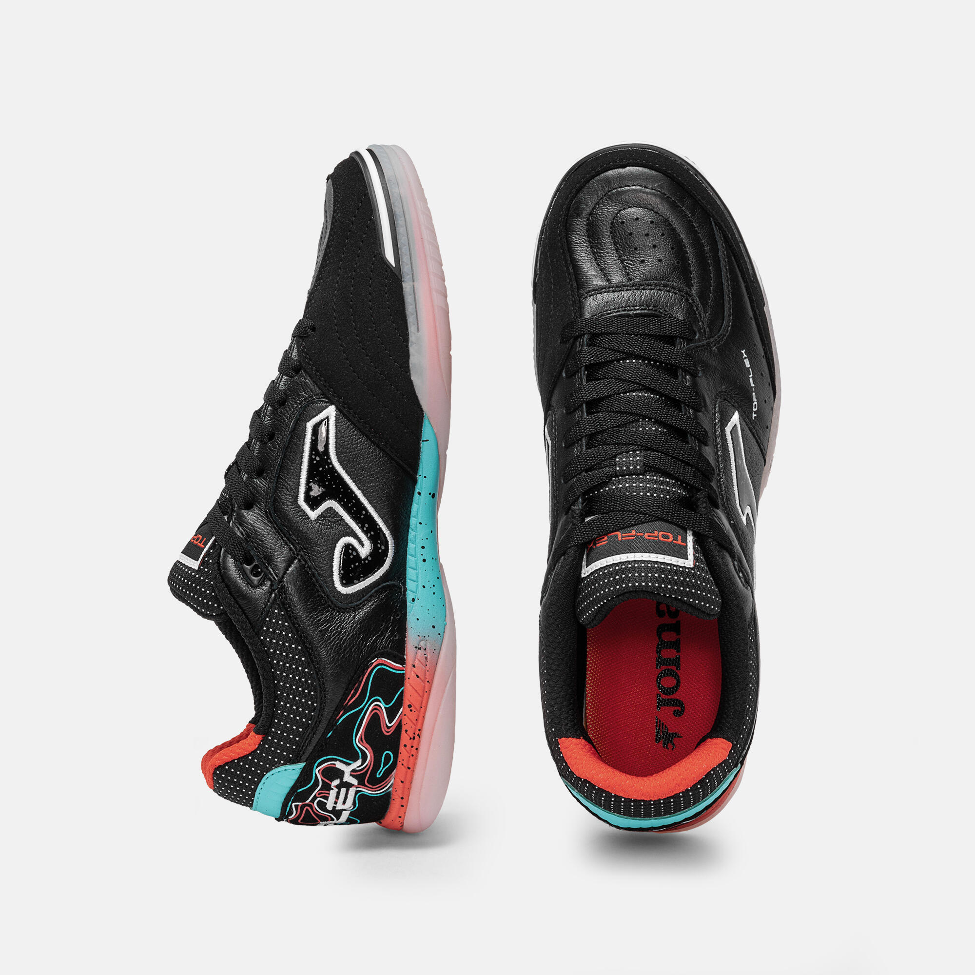 Zapatillas Fútbol Sala Adulto Joma Top Flex 26 IN Negro 4/5
