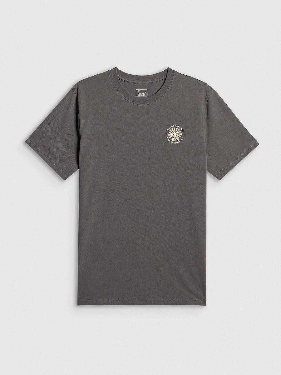 T-shirt bawełniany męski 4F 4FRSS26TTSHM4293 5/6