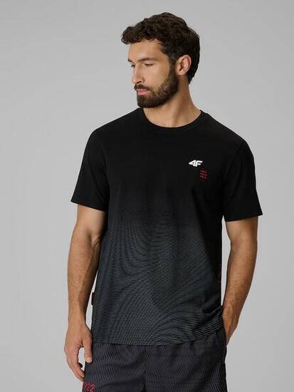 T-shirt bawełniany męski 4F 4FRSS26TTSHM4040