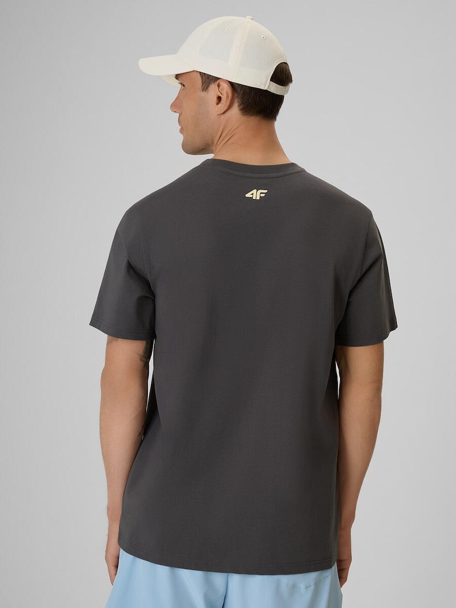 T-shirt bawełniany męski 4F 4FRSS26TTSHM4293 2/6