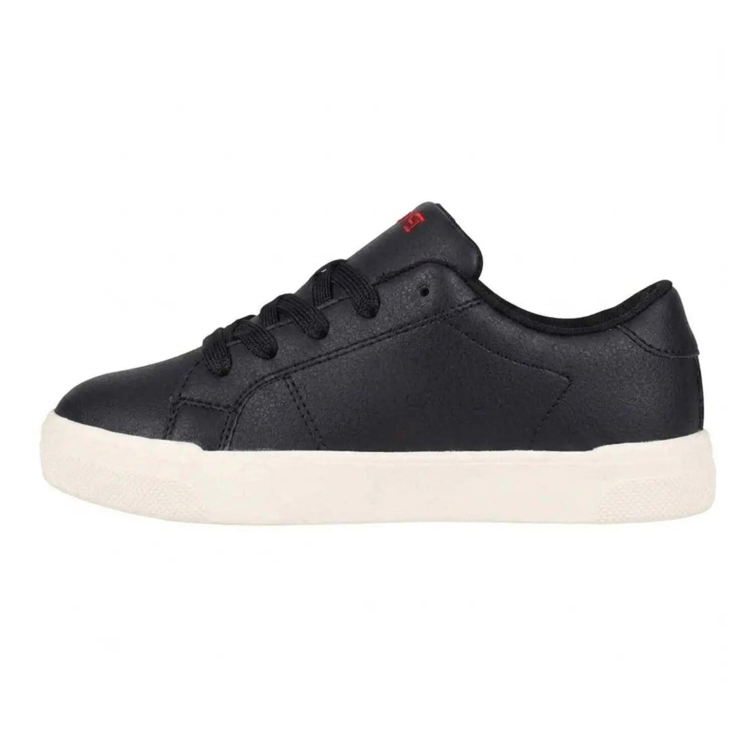 Baskets SUTTON Enfant (Noir / Rouge) 2/2