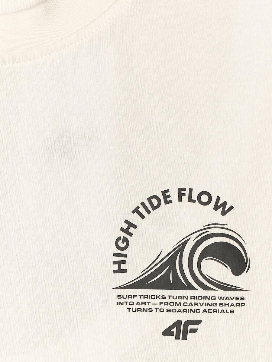 T-shirt bawełniany męski 4F 4FRSS26TTSHM4296 6/7