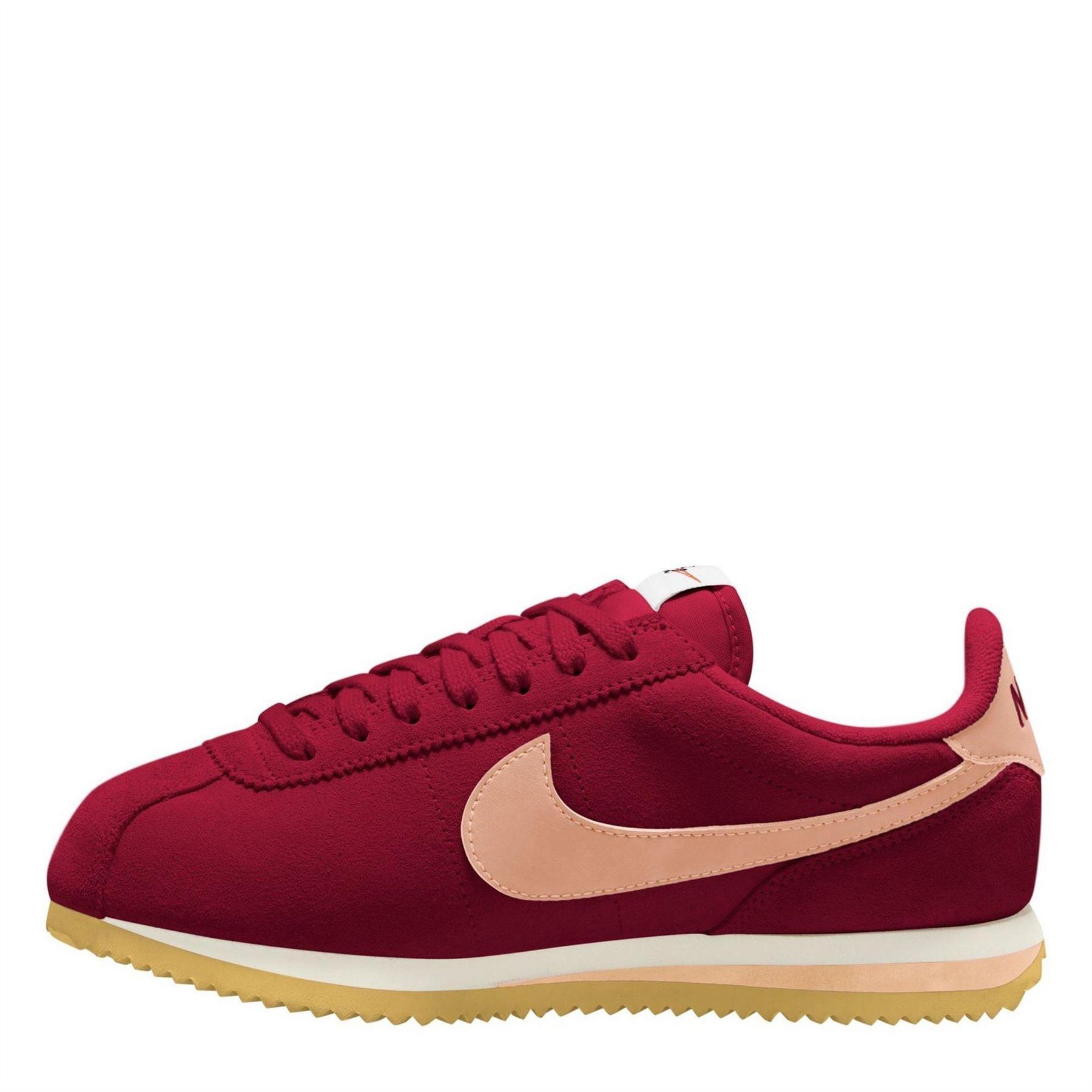 "Cortez" Sneaker für , Wildleder Damen Team Rot/Pink 2/4