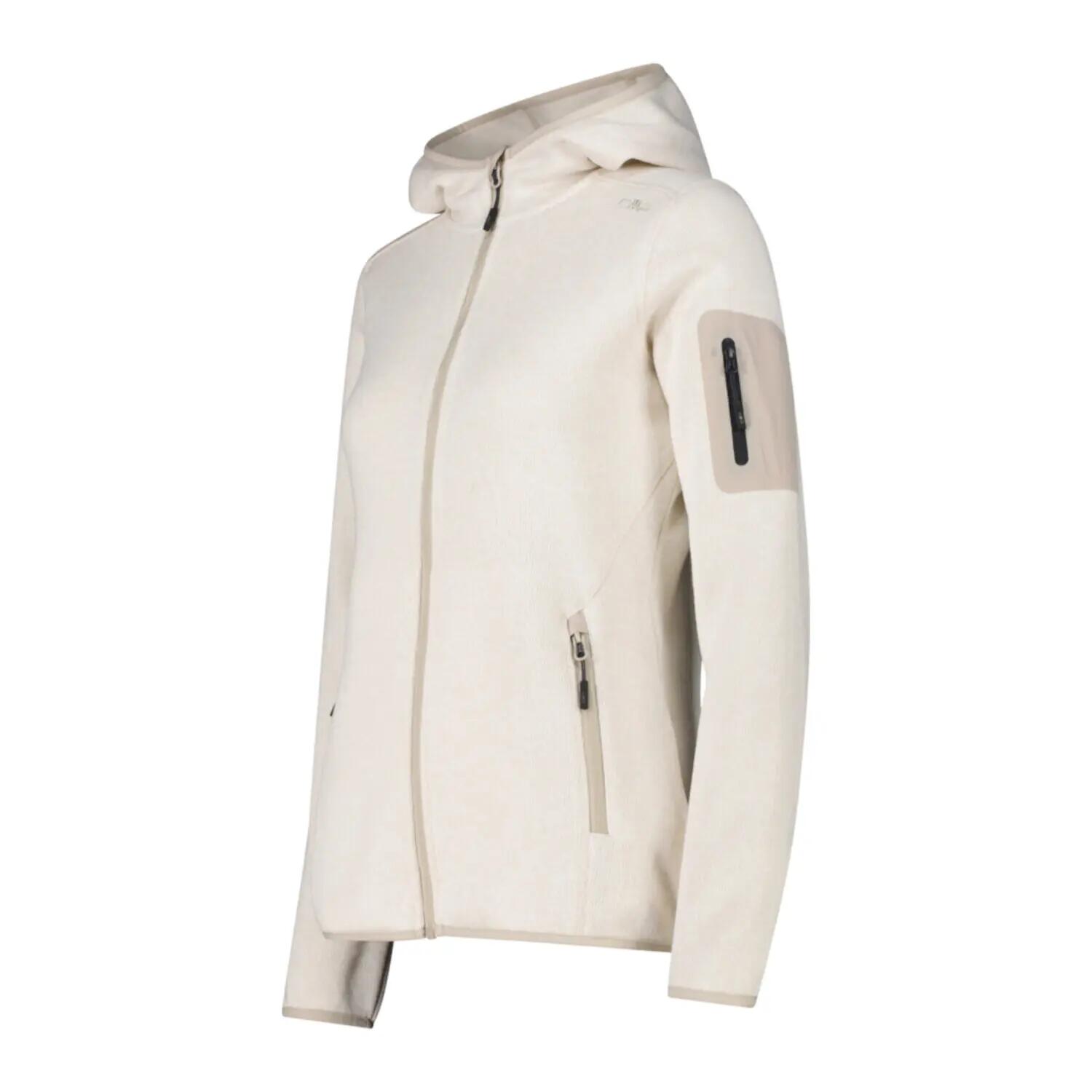 CMP Damen Jacke Knitted Melange Hoody 3H19826 3/3