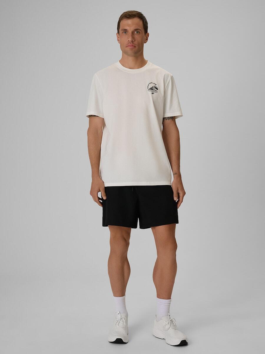T-shirt bawełniany męski 4F 4FRSS26TTSHM4296 4/7