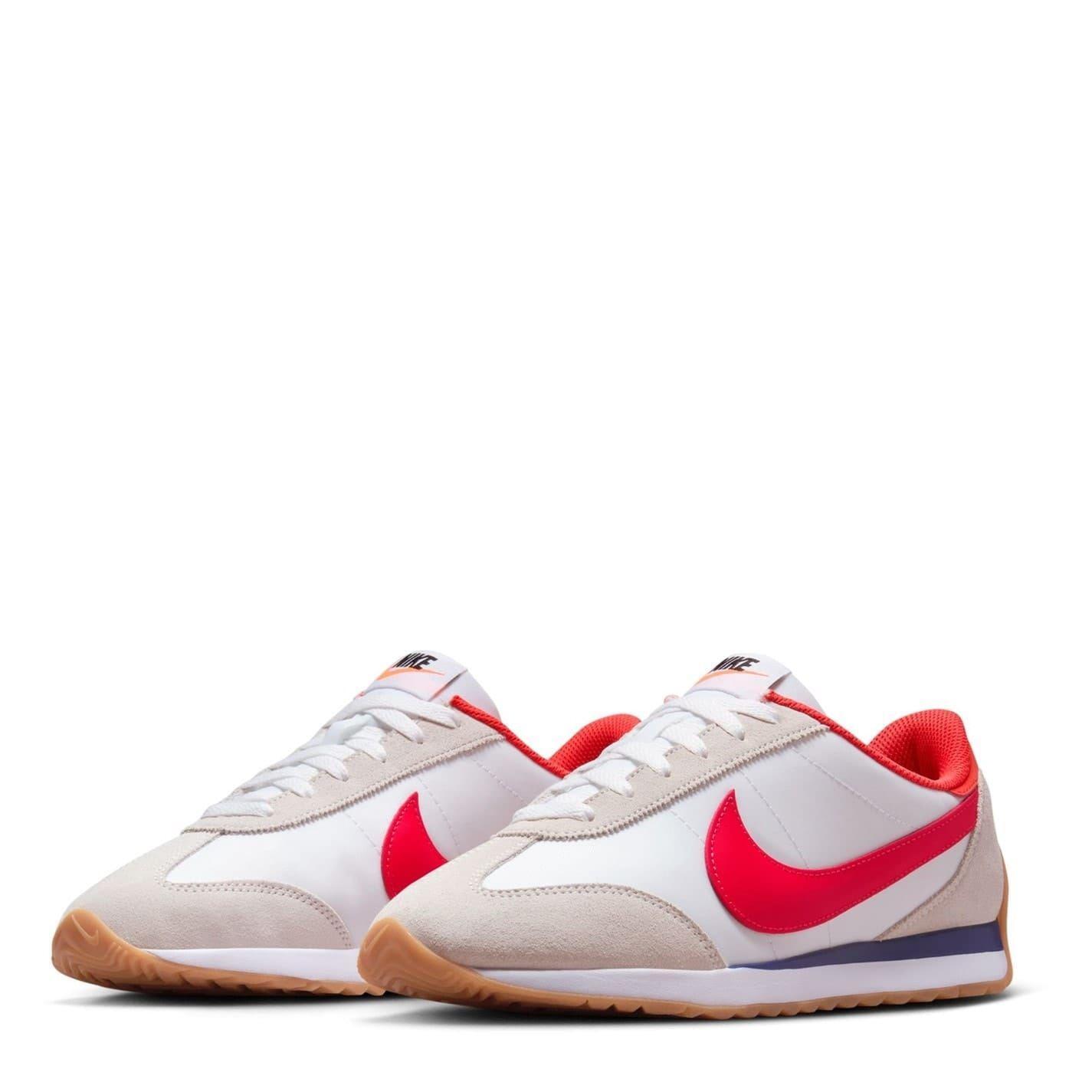 "Waffle Debut" Sneaker für , Wildleder, Keilabsatz Damen Weiß/Blau/Rot 3/5