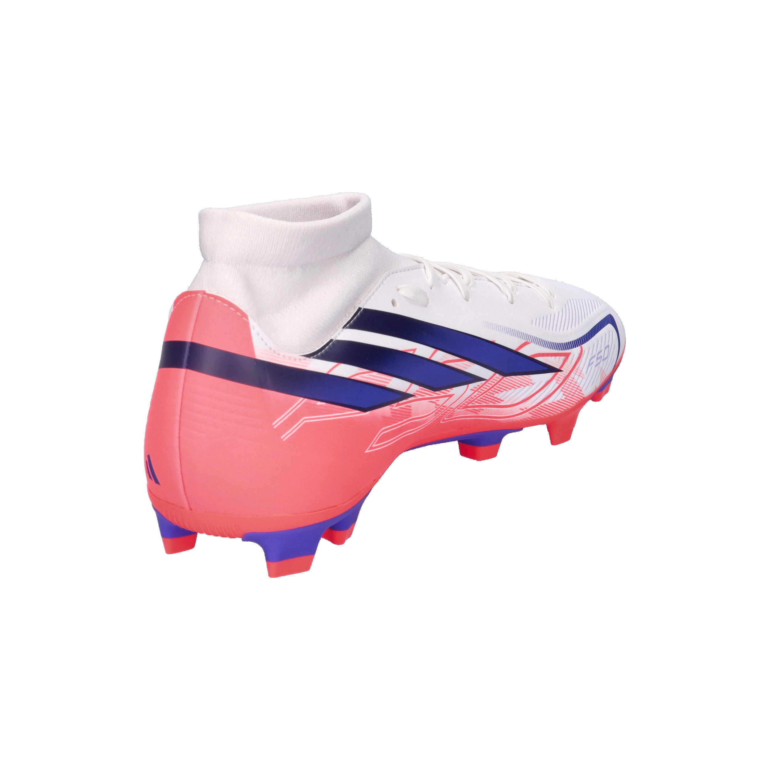 Scarpe calcio adidas f50 hyperfast club mid - bianco 13/14
