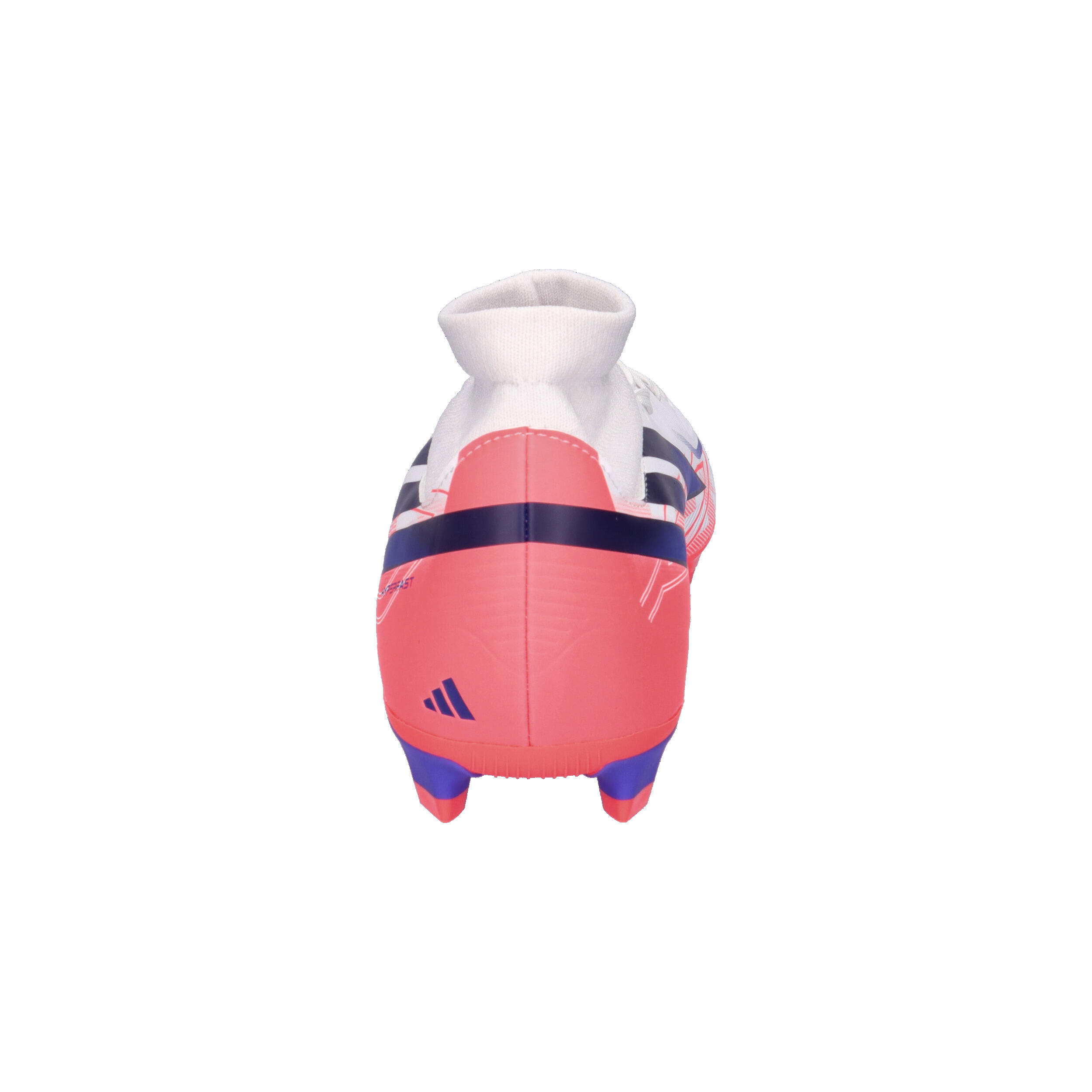 Scarpe calcio adidas f50 hyperfast club mid - bianco 12/14
