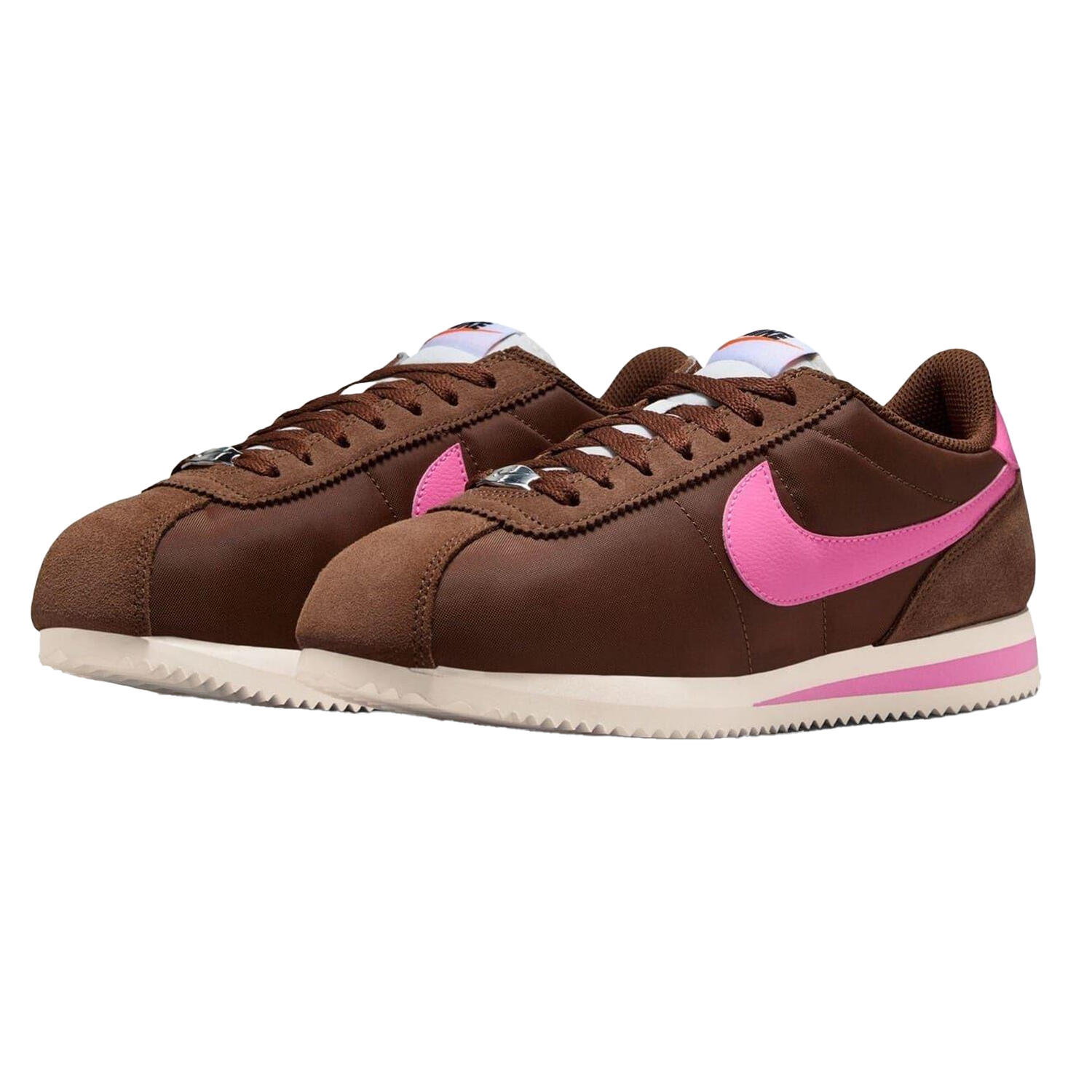 "Cortez" Sneaker für , Wildleder Damen Braun/Pink 4/4