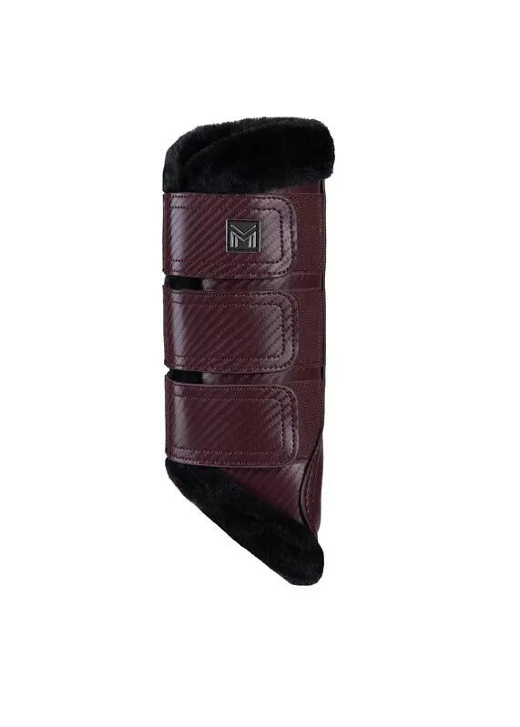 Protectores Borreguito Equitación Maximilian Drift Burdeos 2/7
