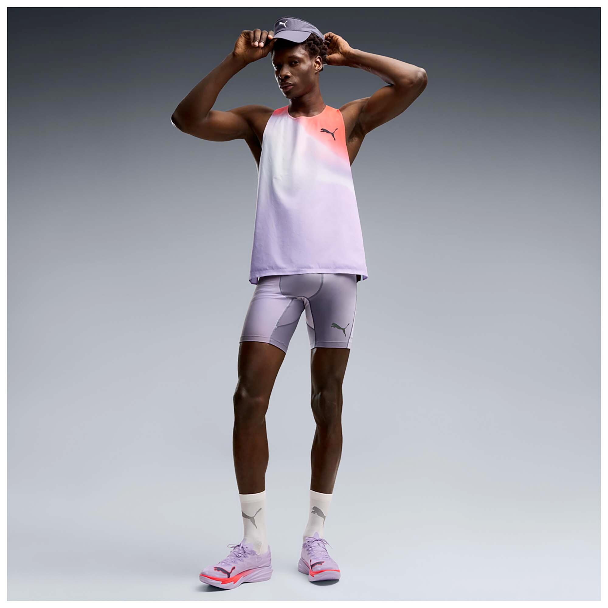 Camisola Sem Mangas Puma M Lightspeed Ultraweave Graphic Singlet Adulto 4/4