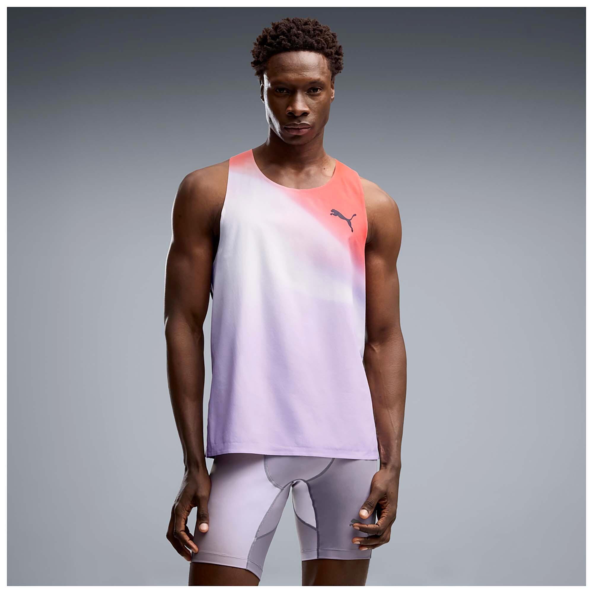 Camisola Sem Mangas Puma M Lightspeed Ultraweave Graphic Singlet Adulto 2/4