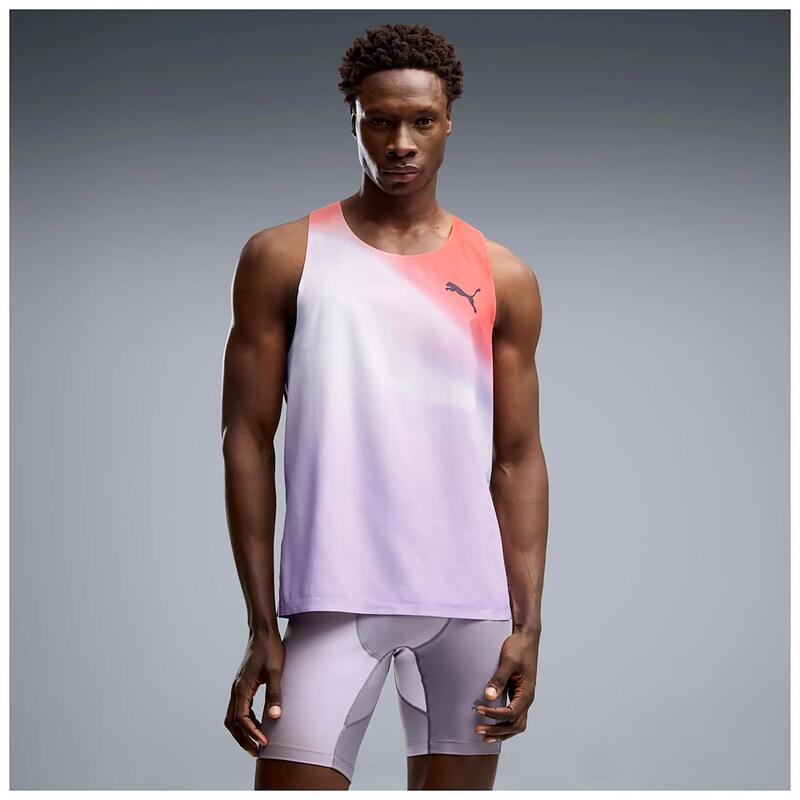 Maiou Puma M Lightspeed Ultraweave Graphic Singlet Adult