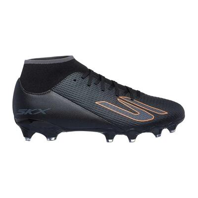 Skx_2 academy voetbalschoenen voor heren, voor harde ondergrond (zwart/oranje)