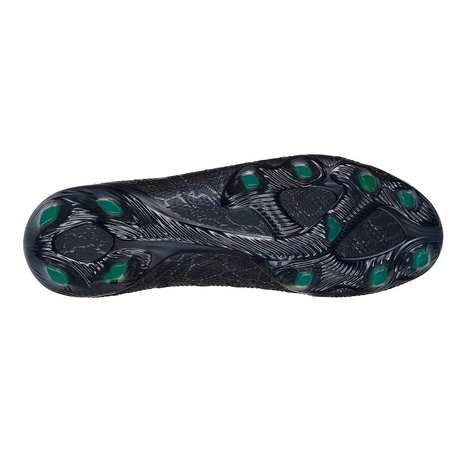 Chaussures De Foot Pour Terrain Ferme Motif/style Effet Craquelé Homme (Noir / 4/6