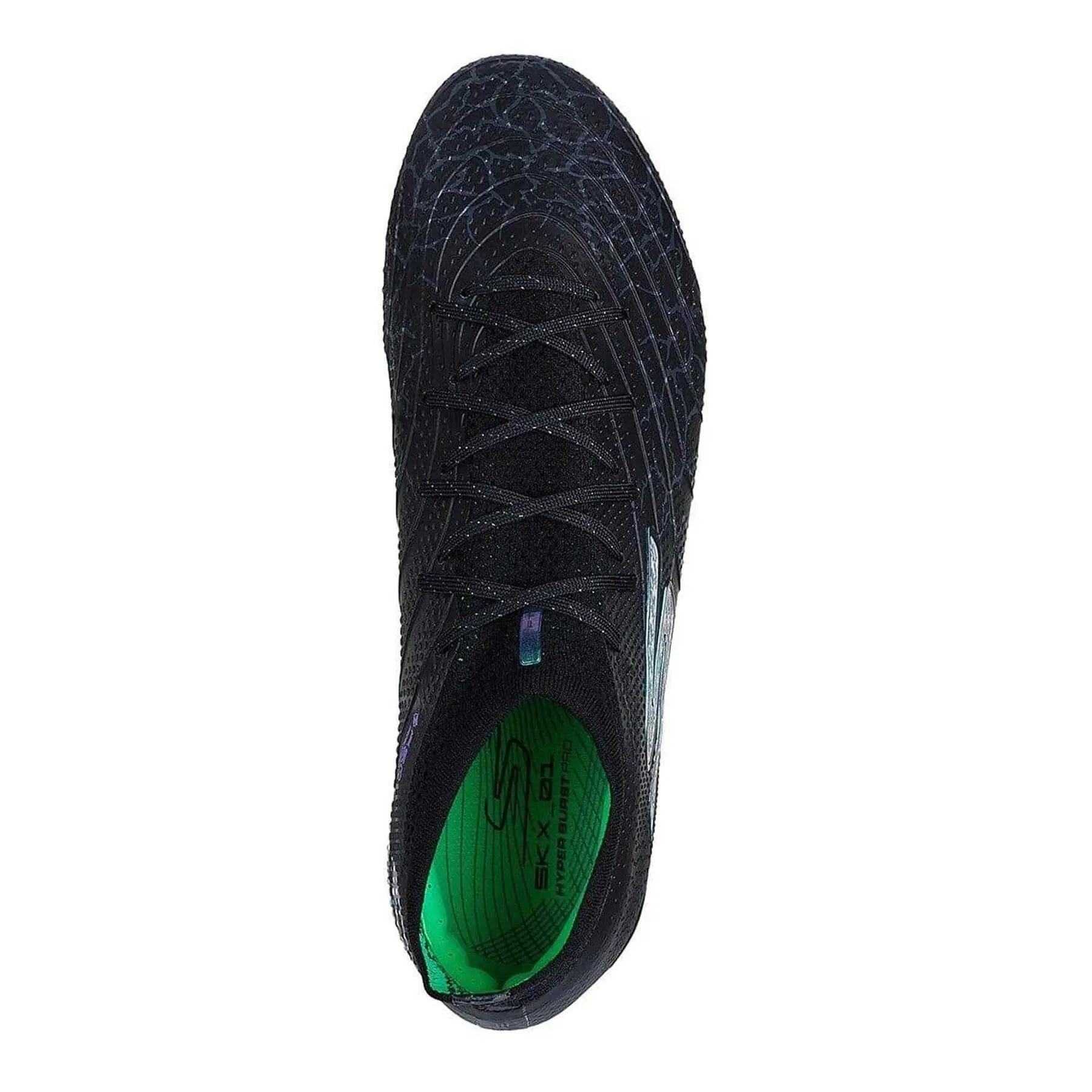 Chaussures De Foot Pour Terrain Ferme Motif/style Effet Craquelé Homme (Noir / 3/6