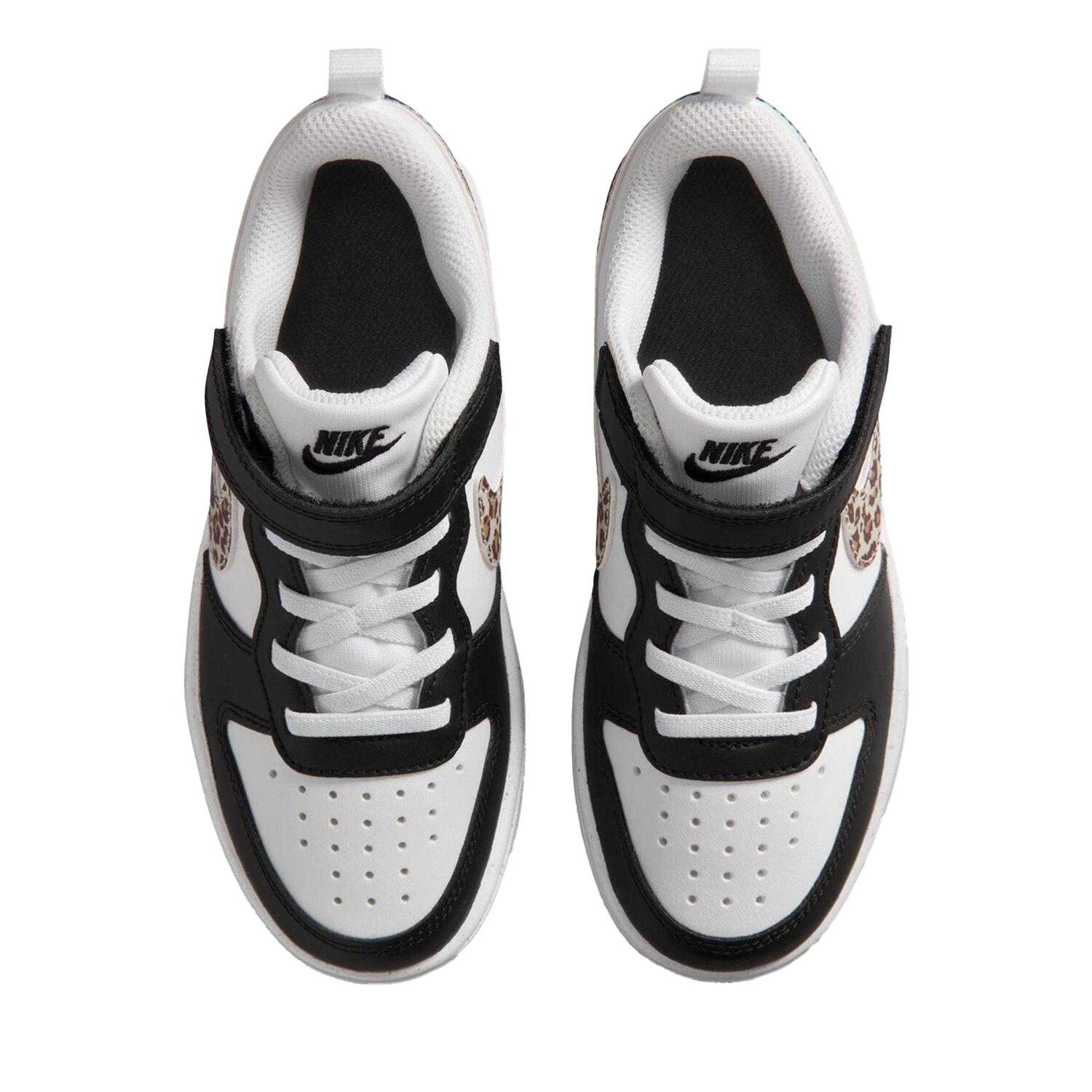 Baskets COURT BOROUGH Garçon (Noir / Beige / Noir) 4/5