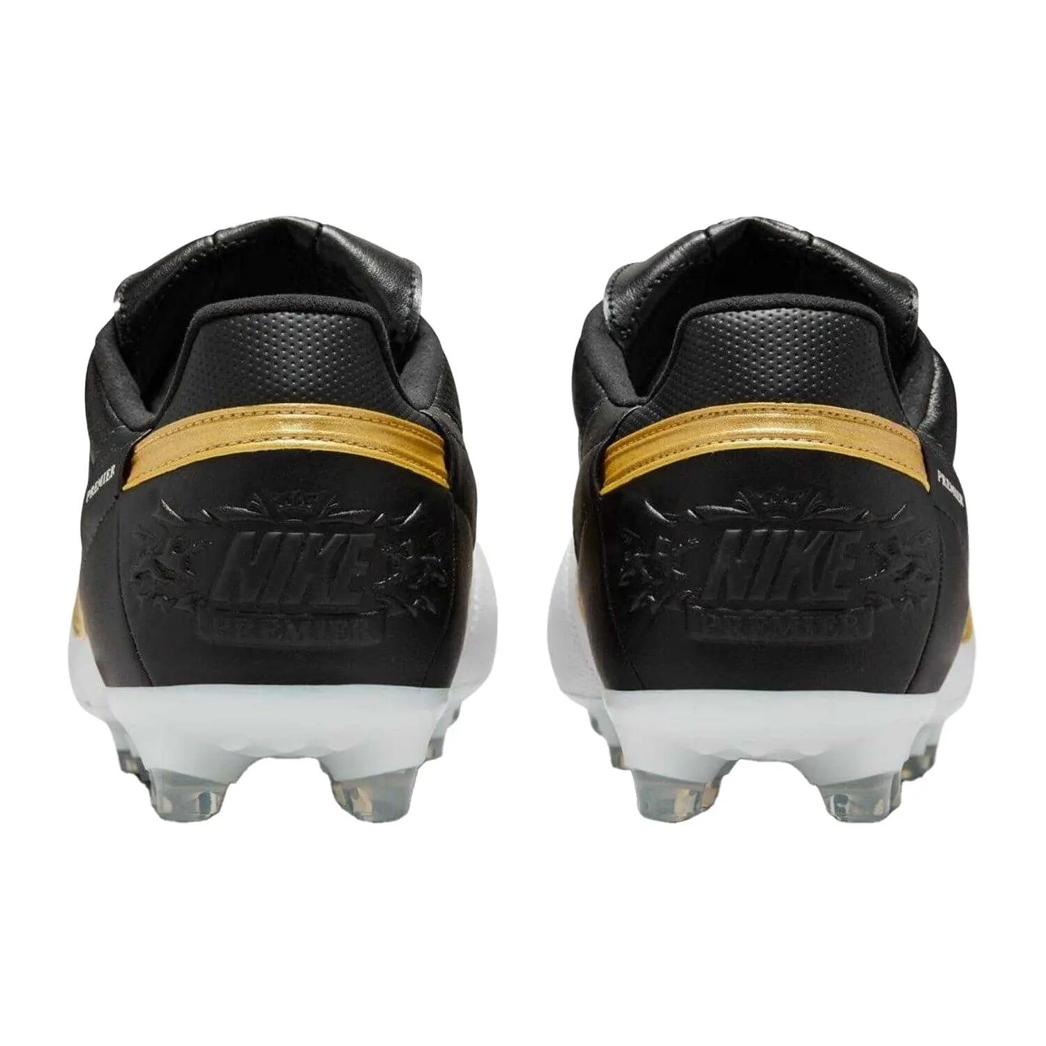 "Premier 3" Klassisch Fußballschuhe mit festem Boden für , Leder Herren Weiß 2/5