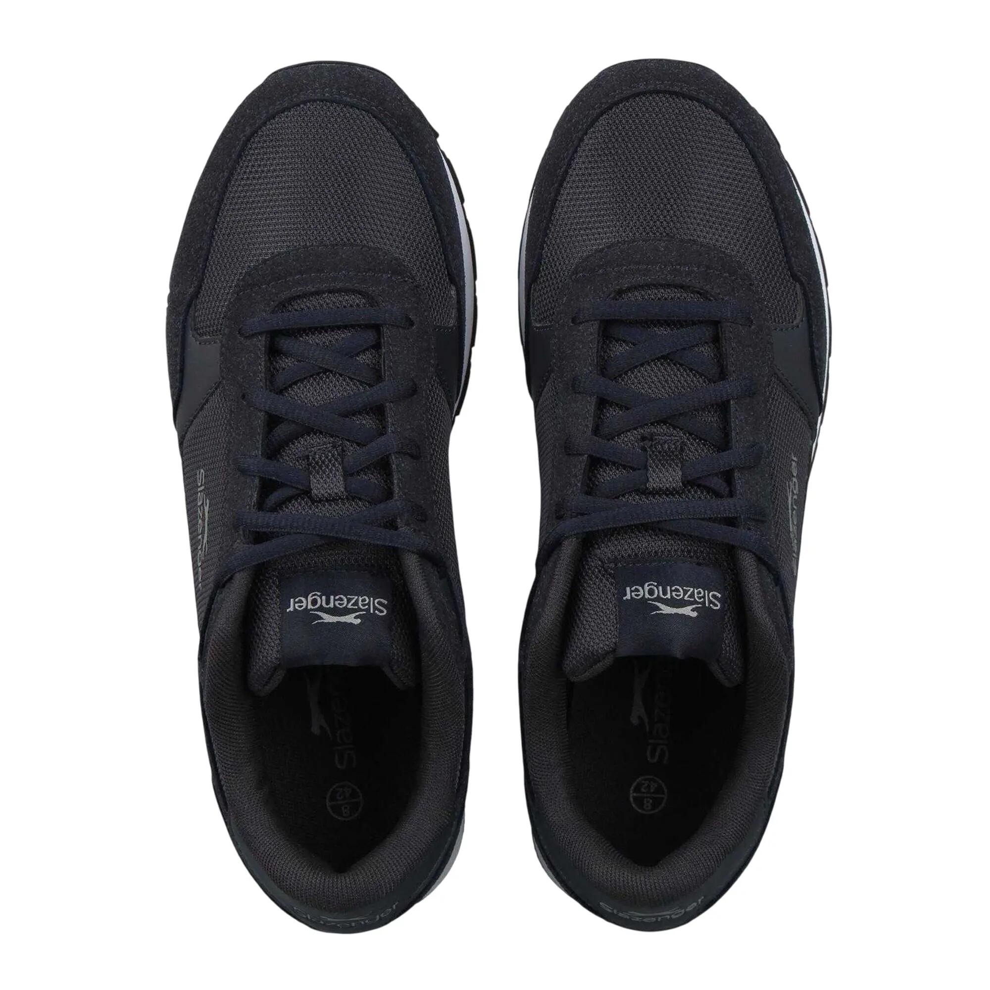 Mens Alford Low Cut Trainers (Navy) 3/4
